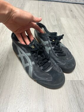 Onitsuka Tiger by Asics Black and Gray Sneakers